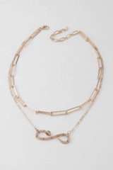 Infinity Snake Pendant Necklace