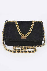 Faux Fur Shoulder Bag