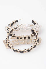 Queen Open Hoop Earrings