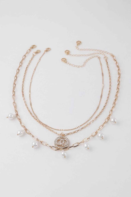 Stone N Oo Chain Necklace