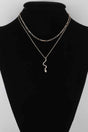 Jeweled Snake Pendant Necklace