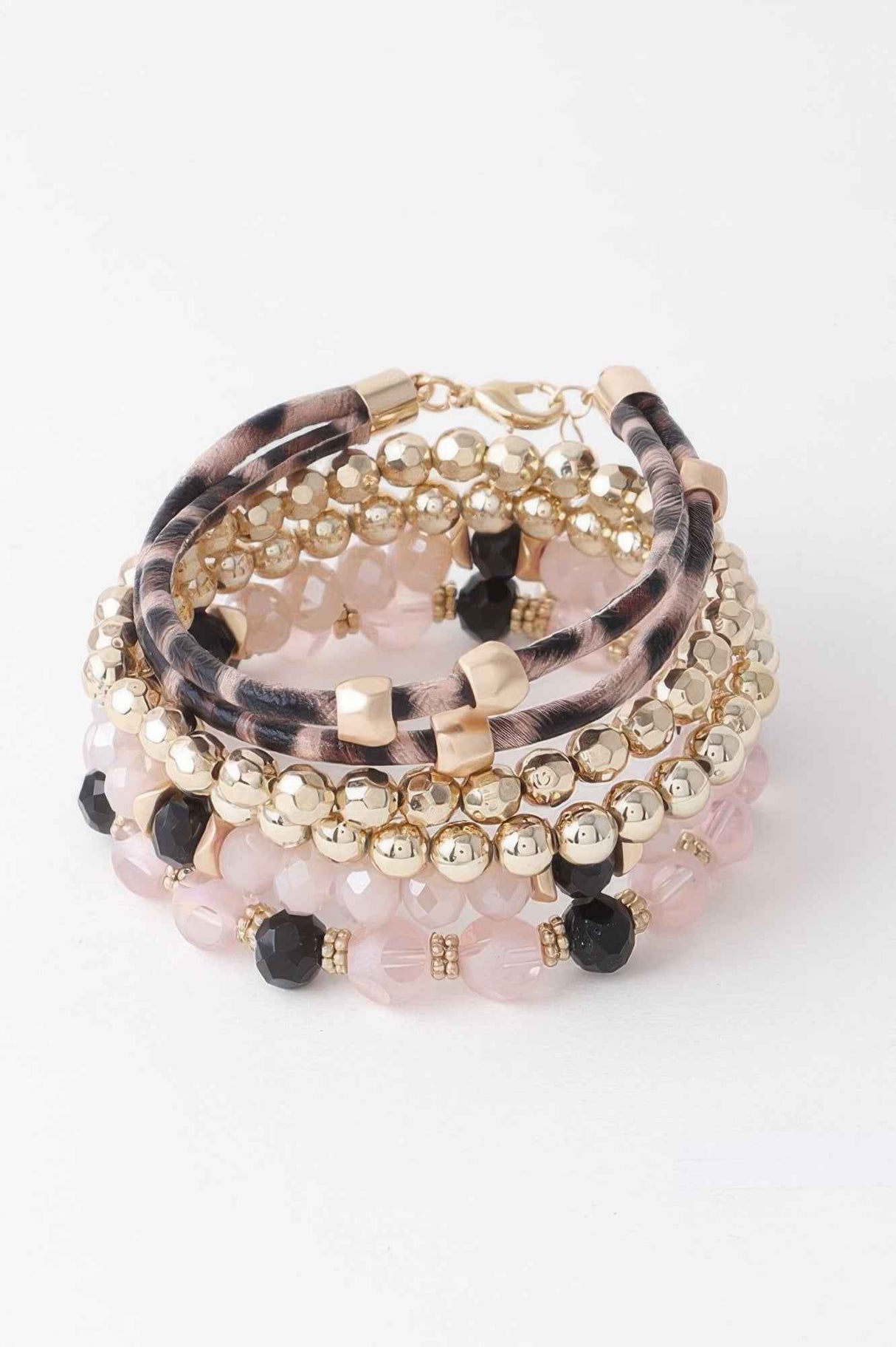 Multi Bead N Crystal Bracelets