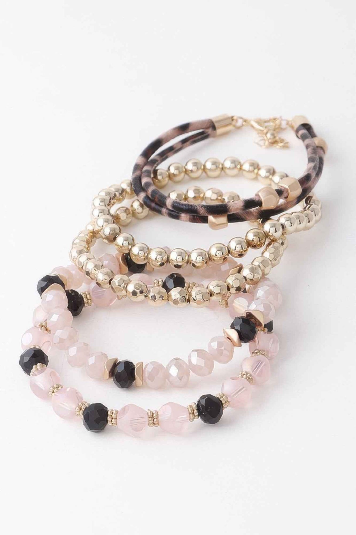 Multi Bead N Crystal Bracelets