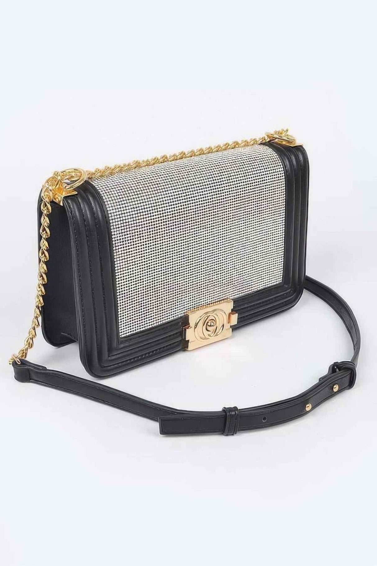 Rhinestone Crossbody Bag