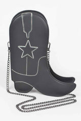 Cowboy Boots Crossbody Chain Bag