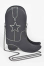 Cowboy Boots Crossbody Chain Bag