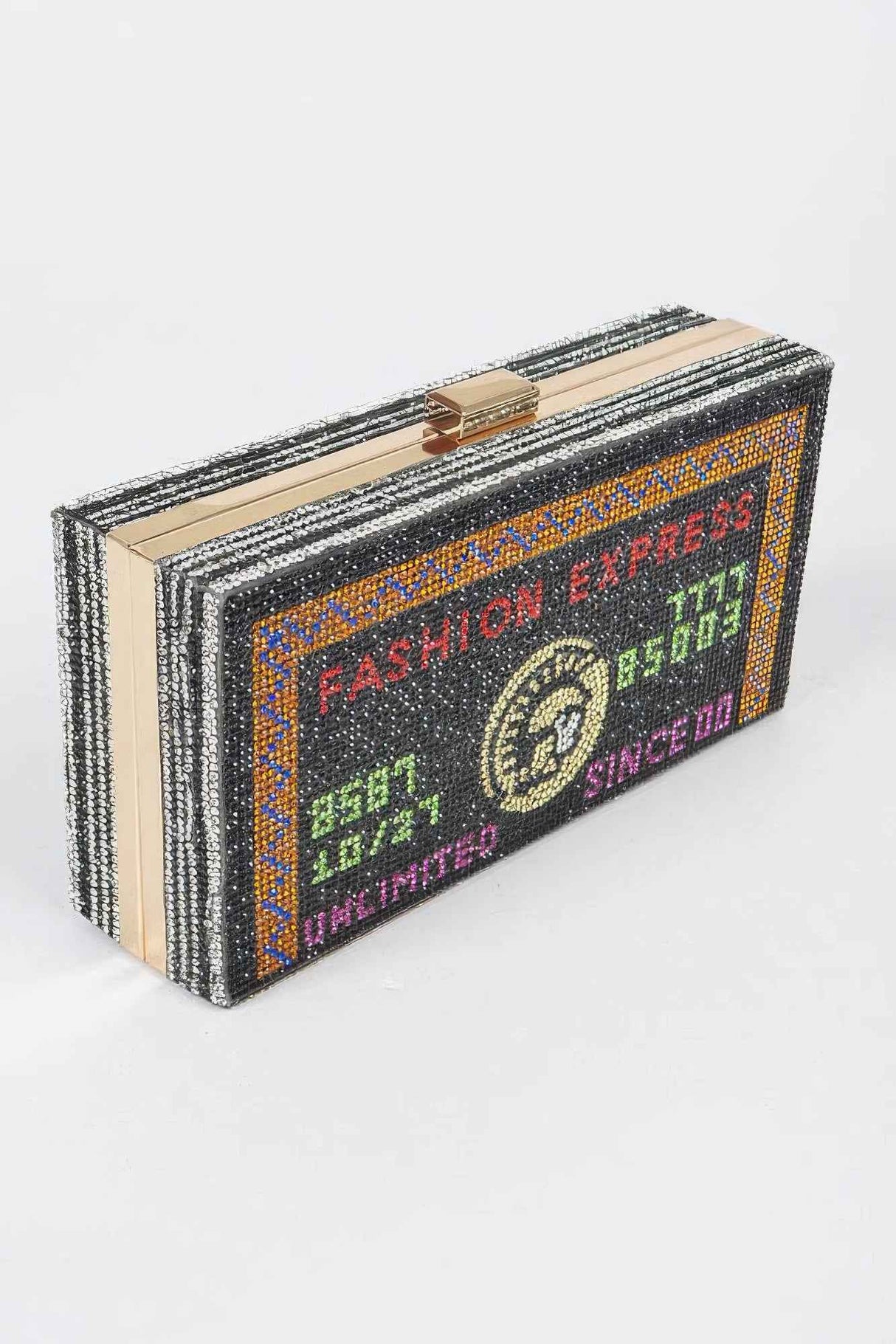 Rhinestone Credit Card Clutch