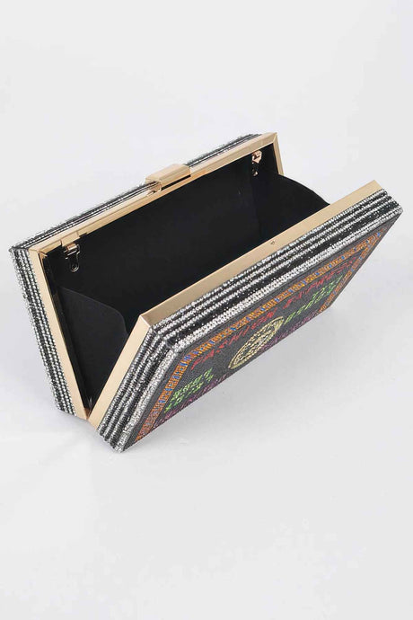 Rhinestone Credit Card Clutch
