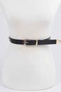 Chain Faux Leather Belt