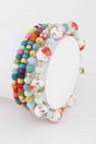 Flower Beaded Bracelet