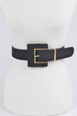 Faux Suede Belt