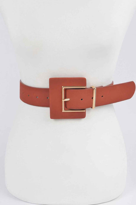 Faux Suede Belt