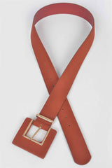 Faux Suede Belt
