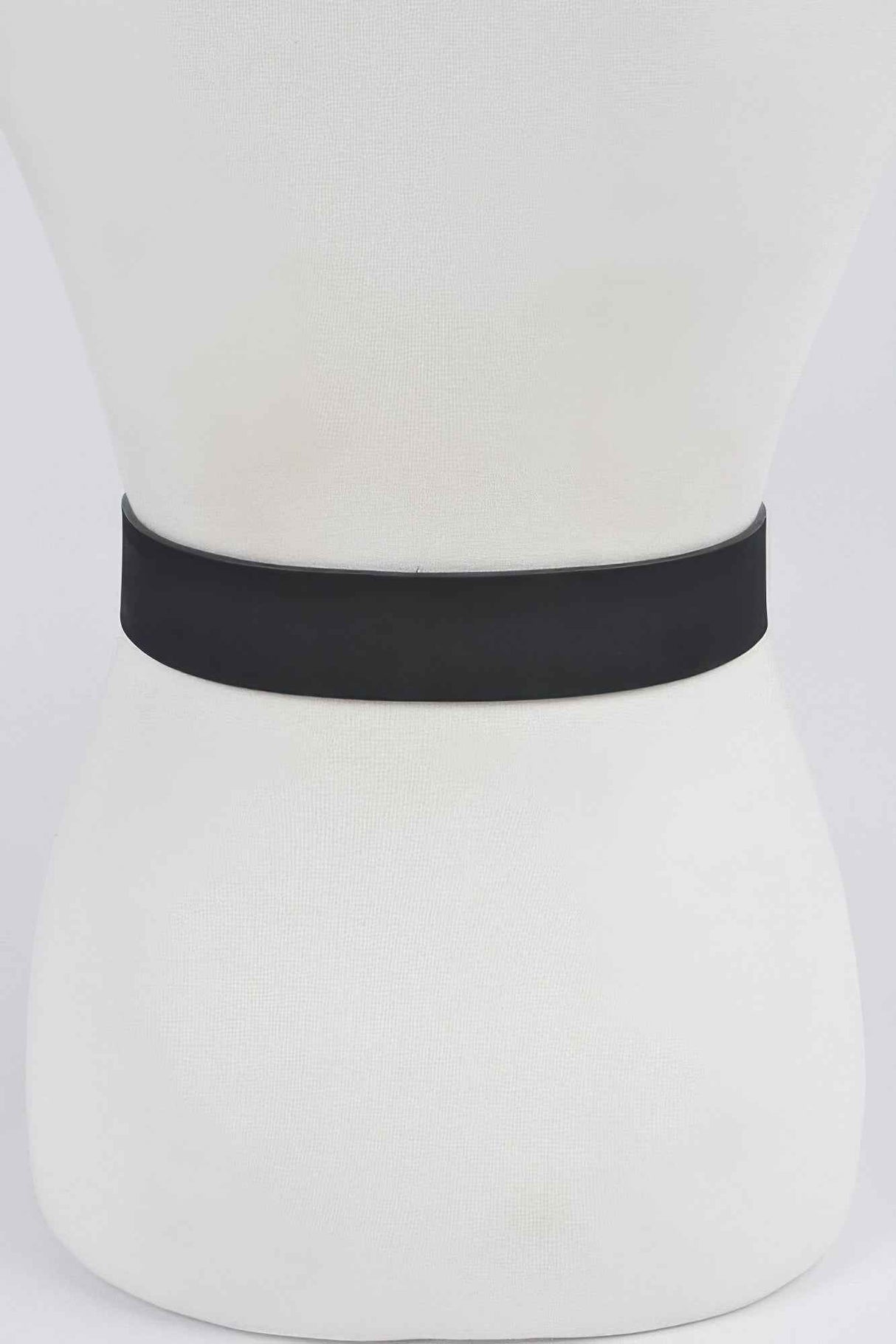 Two Buckle Faux Suede Belt