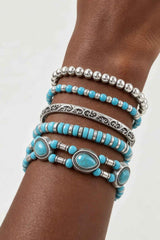 Antique Teardrop Beaded Bracelet