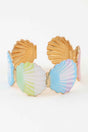 Summer Seashell Cuff Bracelet