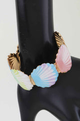Summer Seashell Cuff Bracelet