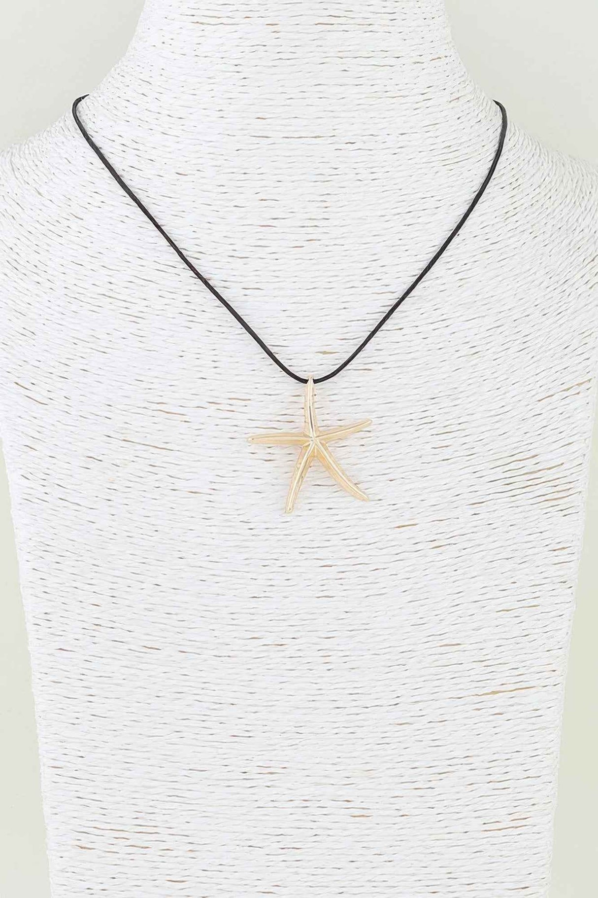 Polished Starfish Wrap Necklace