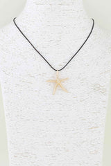 Polished Starfish Wrap Necklace