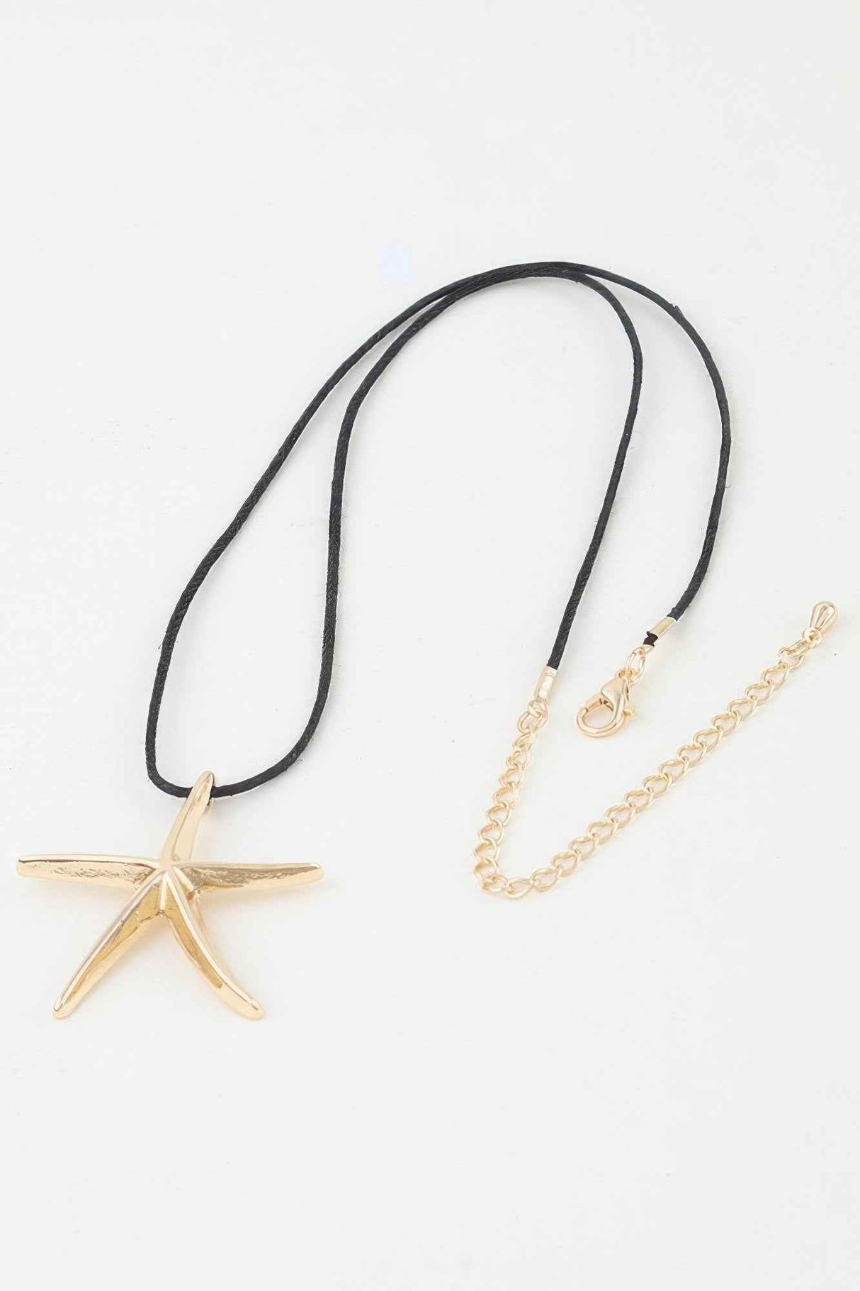 Polished Starfish Wrap Necklace
