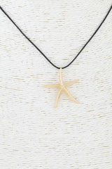 Polished Starfish Wrap Necklace