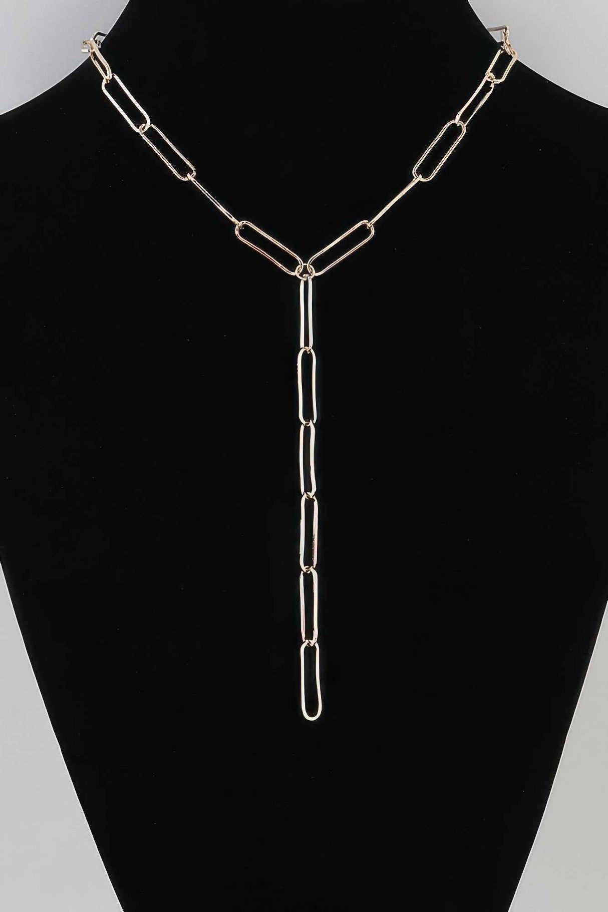 Minimal Link Chain Drop Necklace