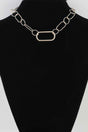 Minimal Link Chain Necklace