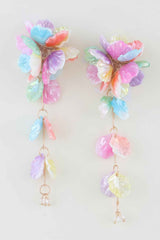 Multi Petal Drop Earrings