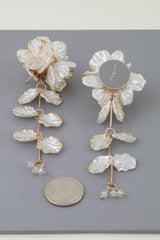 Multi Petal Drop Earrings