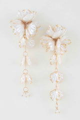 Multi Petal Drop Earrings