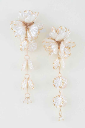 Multi Petal Drop Earrings