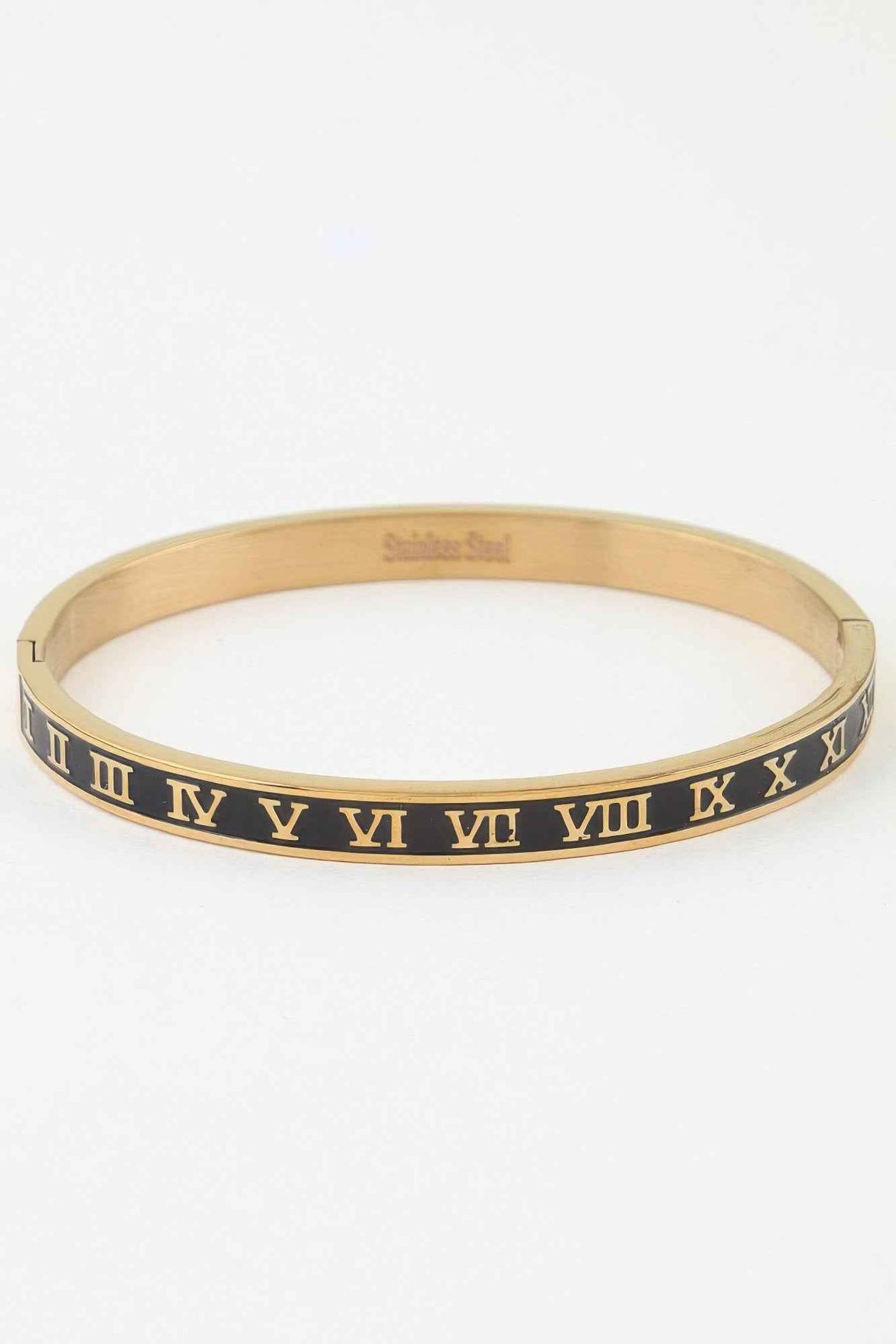 Roman Numeral Cuff Bracelet