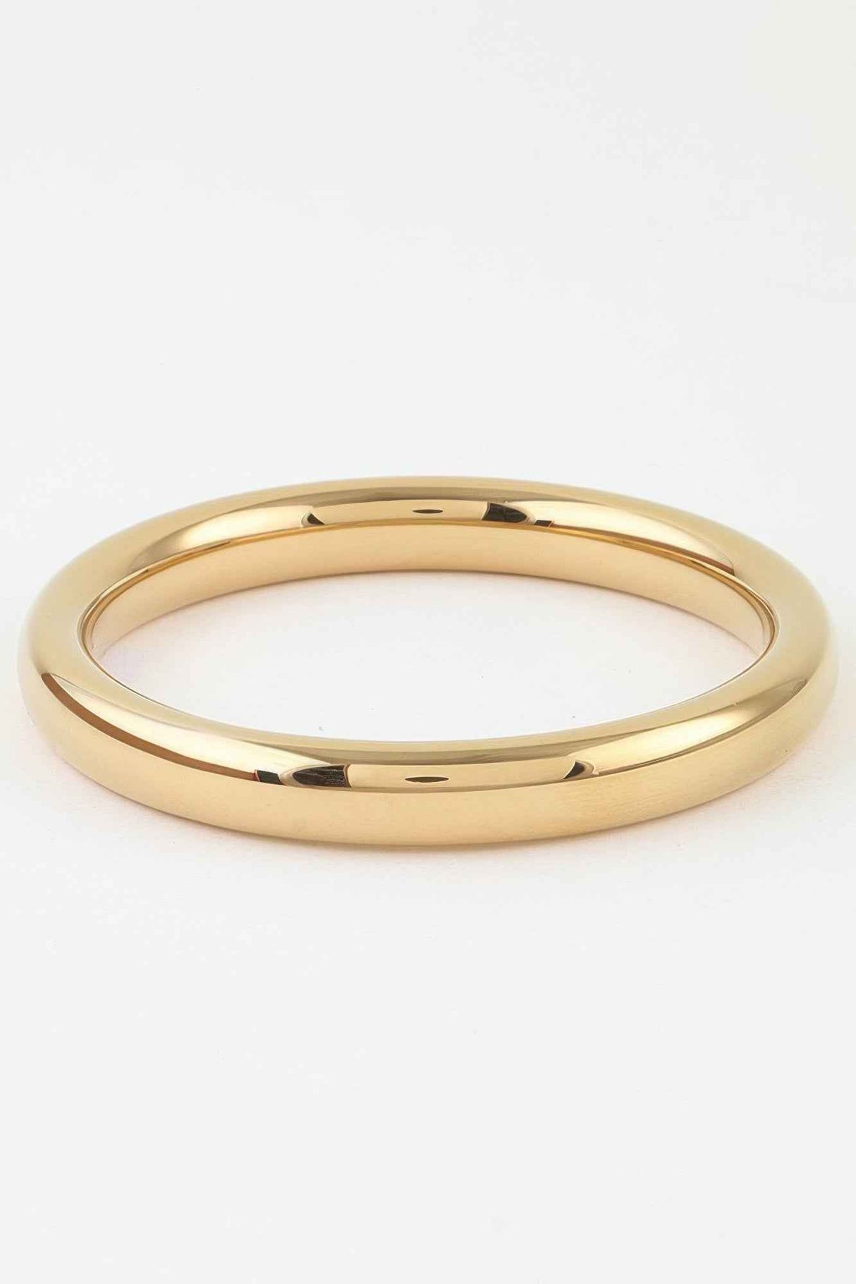 Polished Classic Bangle Bracelet