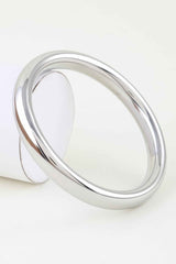 Polished Classic Bangle Bracelet