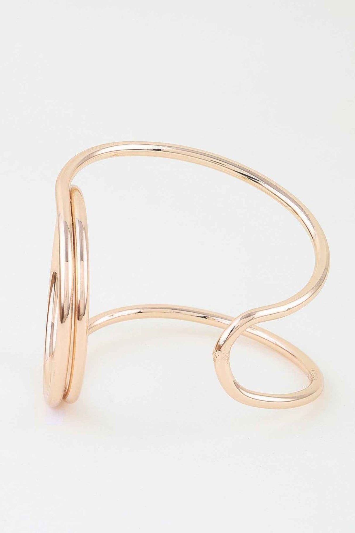 Polished Swirl Wrap Bracelet