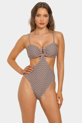 Flora Monokini Swimsuit