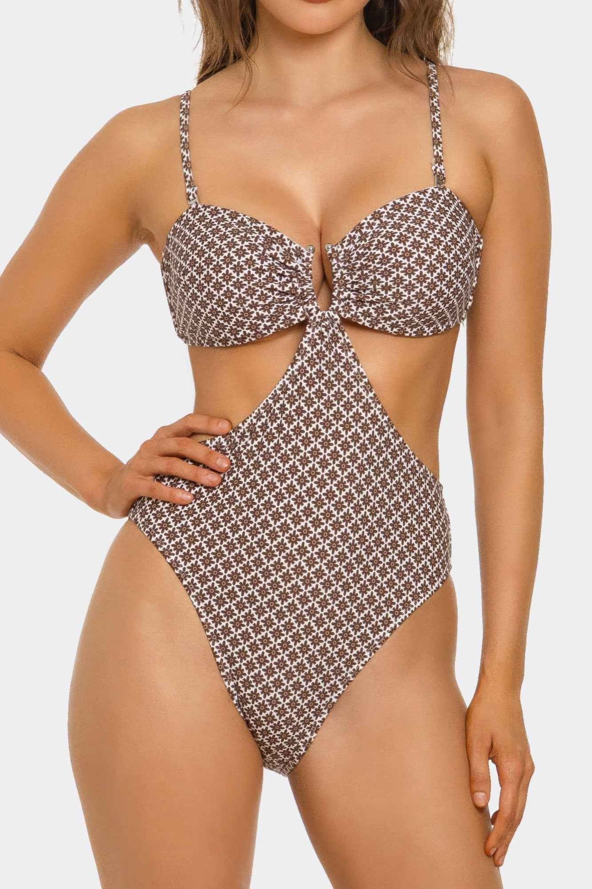Flora Monokini Swimsuit