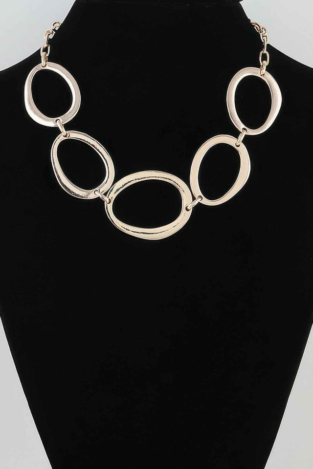 Polished Statement Chain Necklace