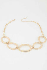 Polished Statement Chain Necklace