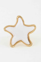 Swimming Star Statement Ring
