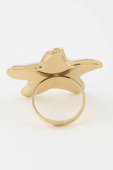 Swimming Star Statement Ring