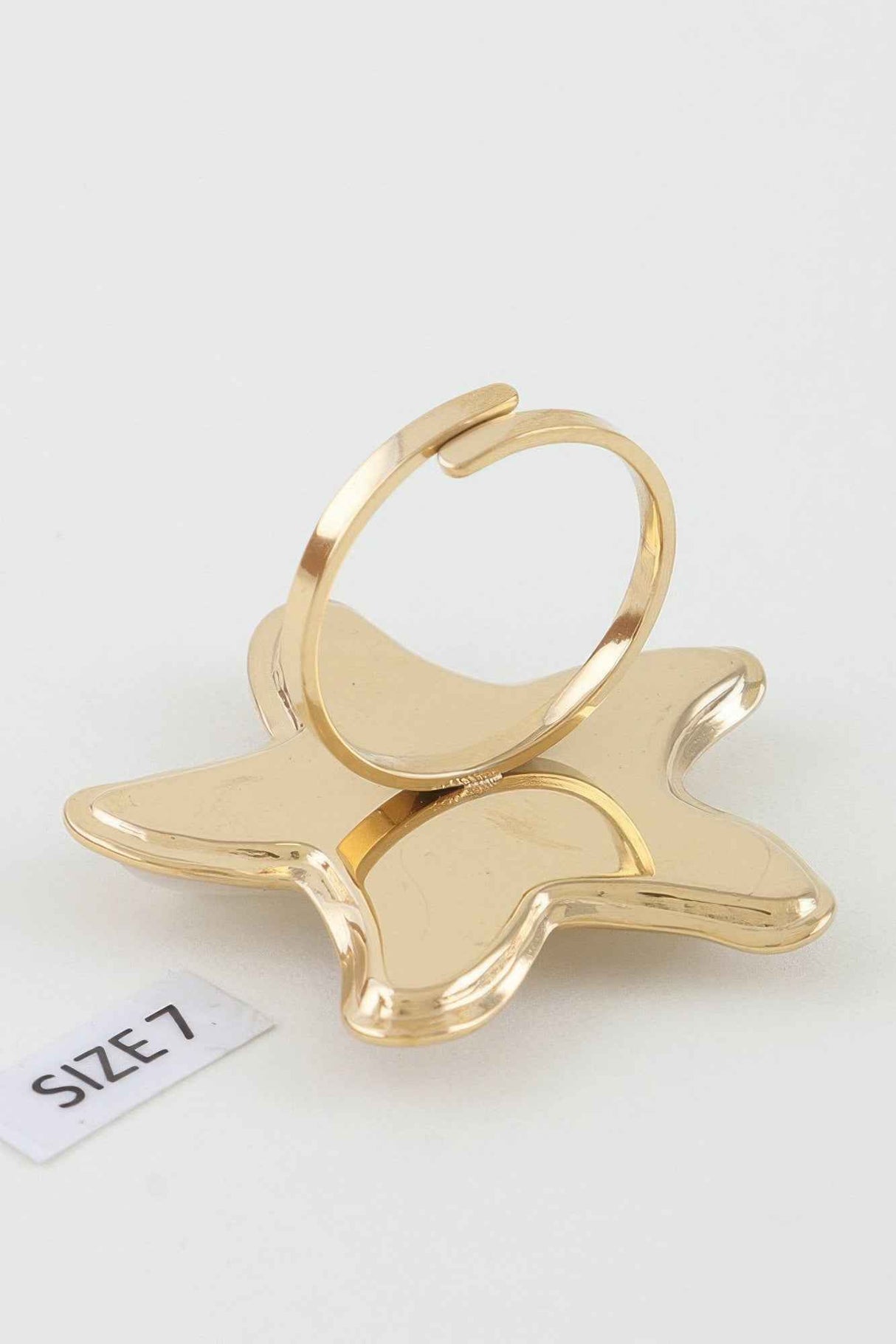 Swimming Star Statement Ring