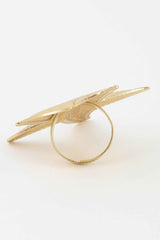 Hammered Scale Starfish Statement Ring