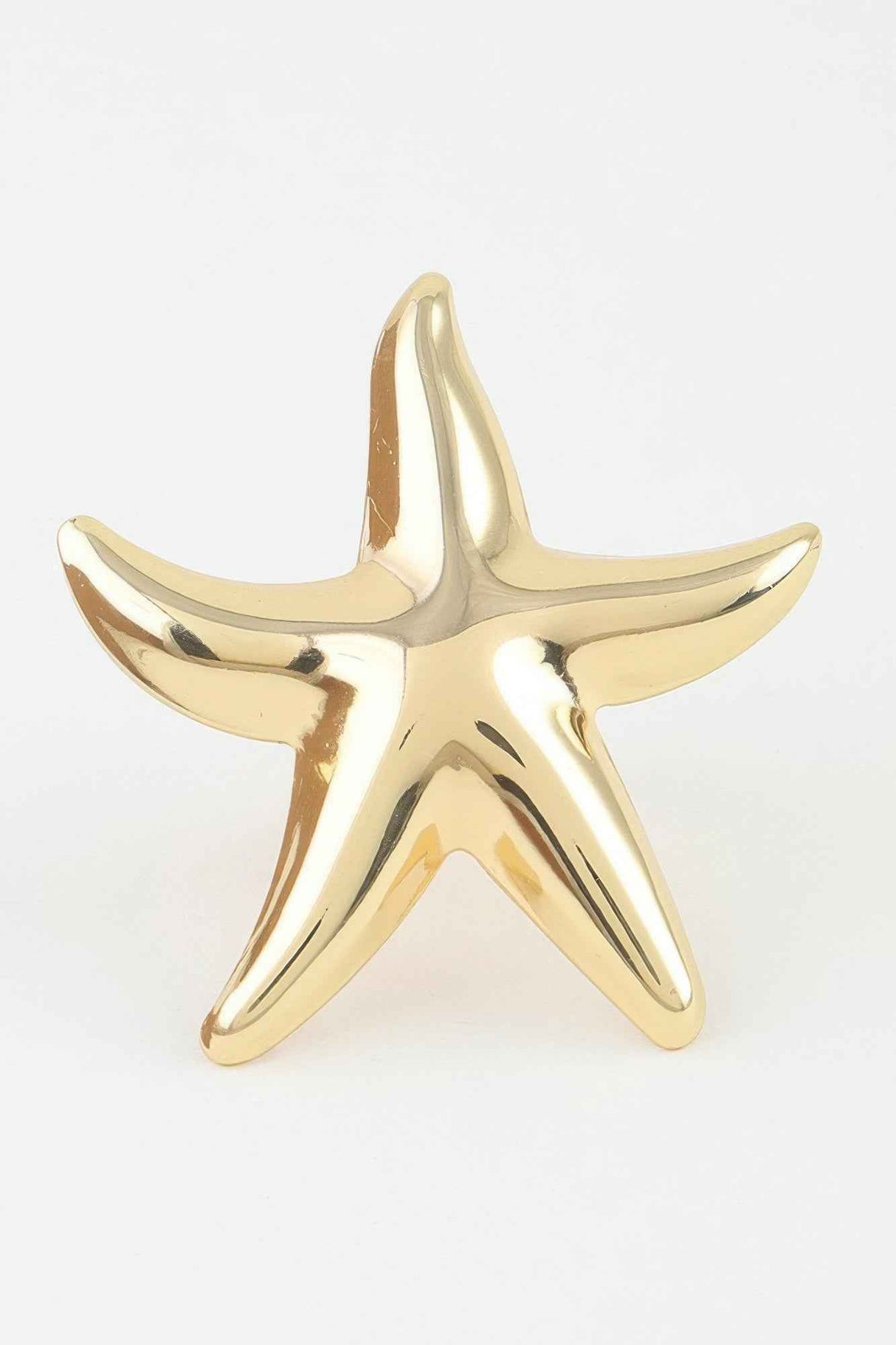 Polished Starfish Statement Ring