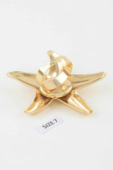 Polished Starfish Statement Ring