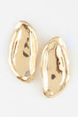 Hammered Fashion Drop Earrings