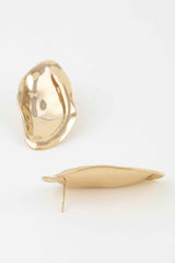 Hammered Fashion Drop Earrings