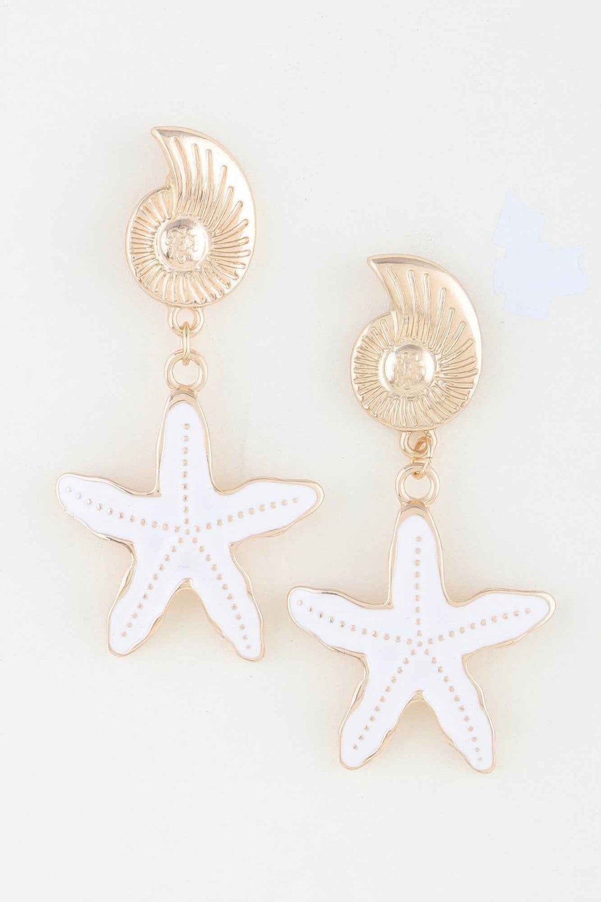 Summer Starfish Drop Earrings