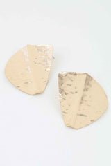 Hammered Fashion Stud Earrings
