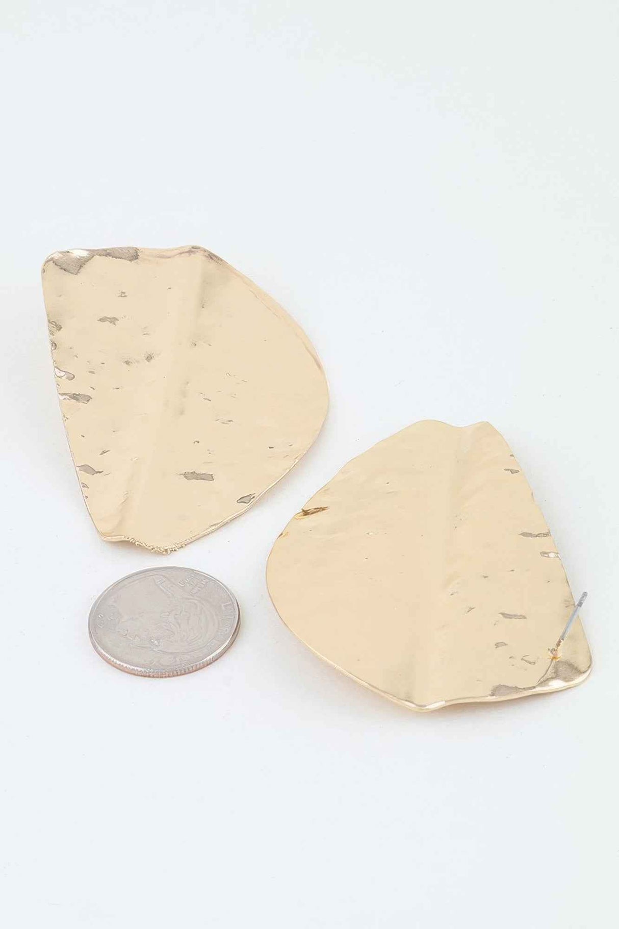 Hammered Fashion Stud Earrings